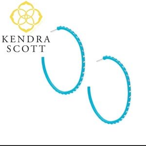 Kendra Scott Val Hoop Earrings Matte